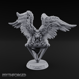 Wings Spread Wide Angel Guardian Miniature for Dungeons and Dragons, Pathfinder or other TTRPGs