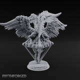 Wings Spread Wide Angel Guardian Miniature for Dungeons and Dragons, Pathfinder or other TTRPGs