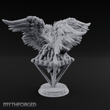 Wings Spread Wide Angel Guardian Miniature for Dungeons and Dragons, Pathfinder or other TTRPGs