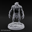 Chest Splitting Zombie Brute Miniature for Dungeons and Dragons, Pathfinder or other TTRPGs