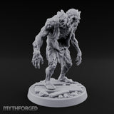 Chest Splitting Zombie Brute Miniature for Dungeons and Dragons, Pathfinder or other TTRPGs