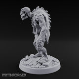 Chest Splitting Zombie Brute Miniature for Dungeons and Dragons, Pathfinder or other TTRPGs