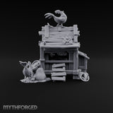 Rooster-Topped Chicken Coop