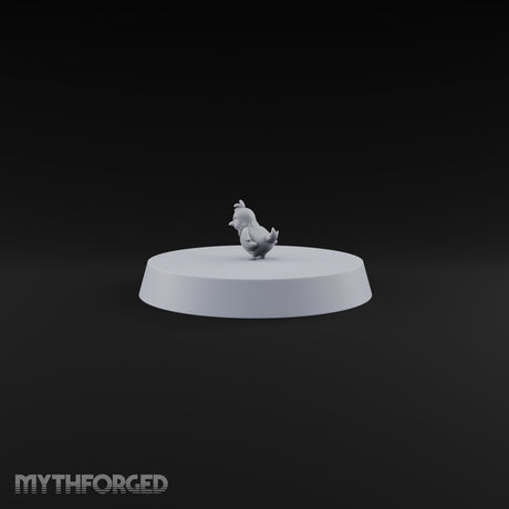 Pecking Order Barnyard Chicken A Miniature for Dungeons and Dragons, Pathfinder or other TTRPGs