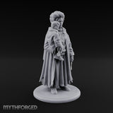 Child Cradling Human Cultist Miniature for Dungeons and Dragons, Pathfinder or other TTRPGs