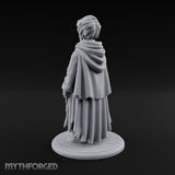 Child Cradling Human Cultist Miniature for Dungeons and Dragons, Pathfinder or other TTRPGs
