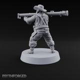 Reload Faster, Brew Later Bazooka Soldier in Slouch Hat A