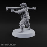 Reload Faster, Brew Later Bazooka Soldier in Slouch Hat A
