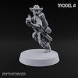 Brims Low, Bullpups Up Human Rifleman in Slouch Hat A