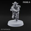 Brims Low, Bullpups Up Human Rifleman in Slouch Hat B