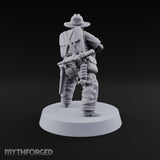 Brims Low, Bullpups Up Human Rifleman in Slouch Hat C