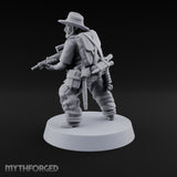 Brims Low, Bullpups Up Human Rifleman in Slouch Hat C