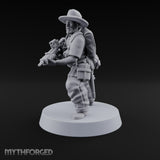 Brims Low, Bullpups Up Human Rifleman in Slouch Hat C