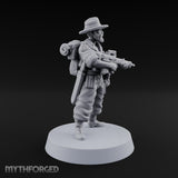 Brims Low, Bullpups Up Human Rifleman in Slouch Hat E