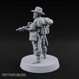 Brims Low, Bullpups Up Human Rifleman in Slouch Hat E