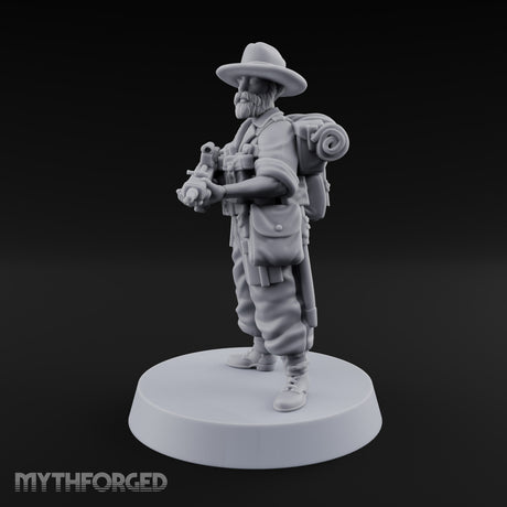 Brims Low, Bullpups Up Human Rifleman in Slouch Hat E