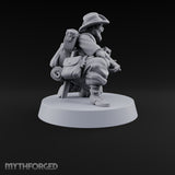Brims Low, Bullpups Up Human Rifleman in Slouch Hat G