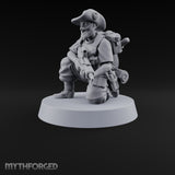 Brims Low, Bullpups Up Human Rifleman in Slouch Hat G