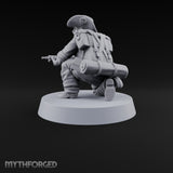 Brims Low, Bullpups Up Human Rifleman in Slouch Hat H