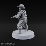 Unhurried Beards, Hurried Aim Human Rifleman in Slouch Hat A