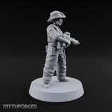 Unhurried Beards, Hurried Aim Human Rifleman in Slouch Hat B
