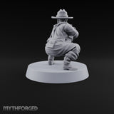 Unhurried Beards, Hurried Aim Human Rifleman in Slouch Hat E