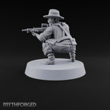 Unhurried Beards, Hurried Aim Human Rifleman in Slouch Hat E