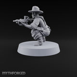 Unhurried Beards, Hurried Aim Human Rifleman in Slouch Hat E