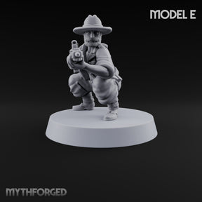 Unhurried Beards, Hurried Aim Human Rifleman in Slouch Hat E