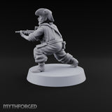 Unhurried Beards, Hurried Aim Human Rifleman in Slouch Hat F