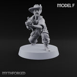 Unhurried Beards, Hurried Aim Human Rifleman in Slouch Hat F