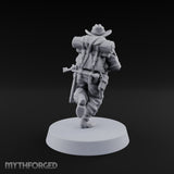 Beards Bristling, Rifles Humming Human Heavy Tesla Rifle Soldier A