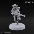 Beards Bristling, Rifles Humming Human Heavy Tesla Rifle Soldier A
