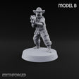 Beards Bristling, Rifles Humming Human Heavy Tesla Rifle Soldier B