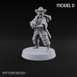 Beards Bristling, Rifles Humming Human Heavy Tesla Rifle Soldier D