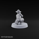 Beards Bristling, Rifles Humming Human Heavy Tesla Rifle Soldier E