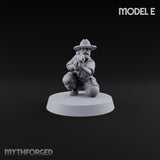 Beards Bristling, Rifles Humming Human Heavy Tesla Rifle Soldier E