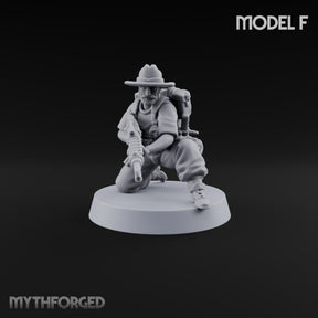 Beards Bristling, Rifles Humming Human Heavy Tesla Rifle Soldier F