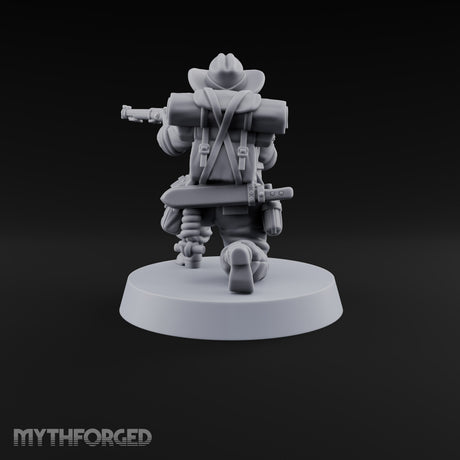 Aim High, Aim Low Human Bearded Sniper A