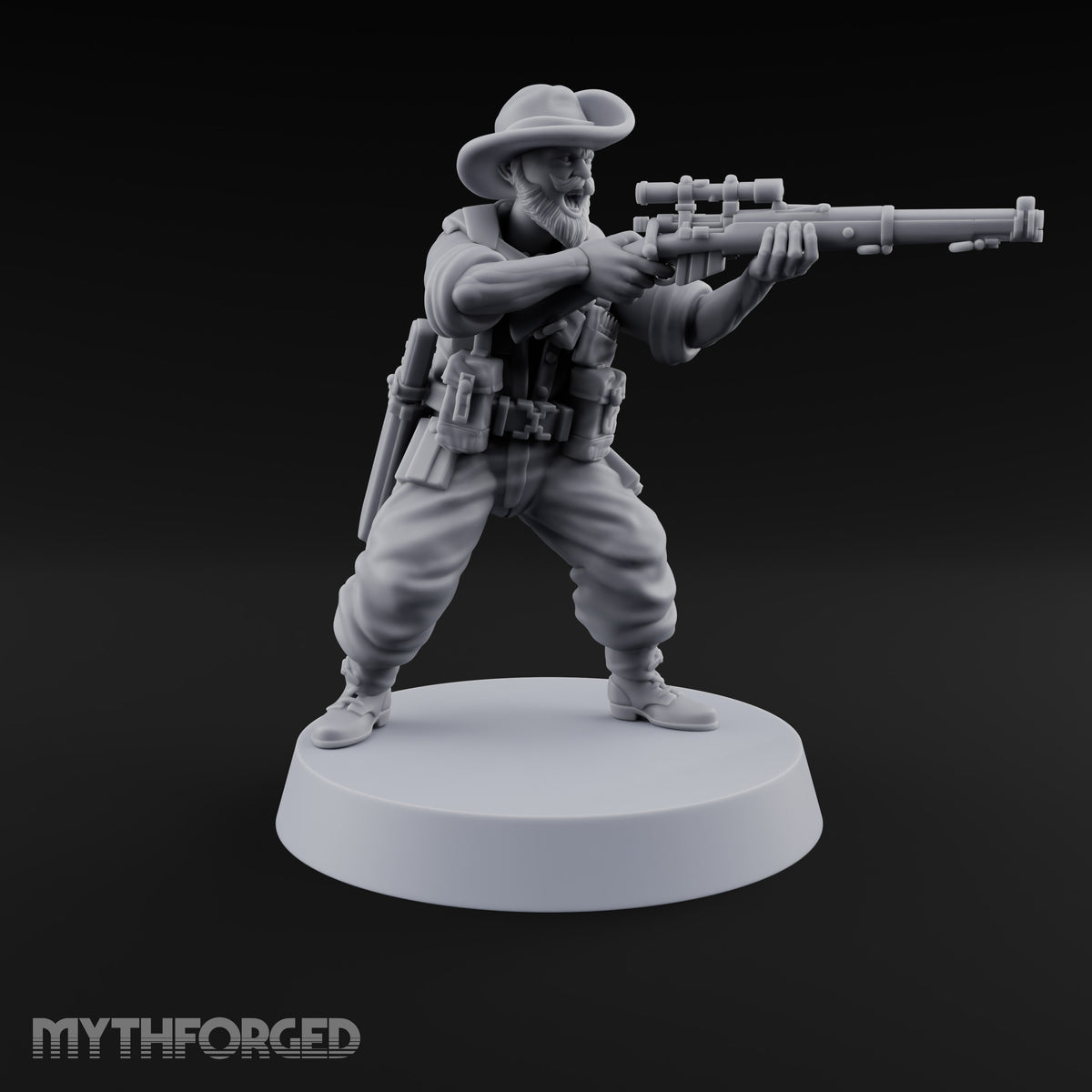 Aim High, Aim Low Human Bearded Snipers — B