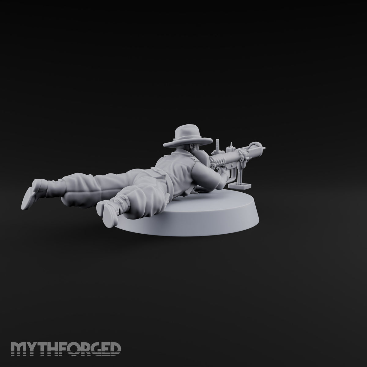 Reload Faster, Aim Truer Human Bearded Soldier A