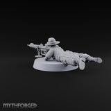 Reload Faster, Aim Truer Human Bearded Soldier A