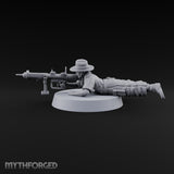 Reload Faster, Aim Truer Human Bearded Soldier A