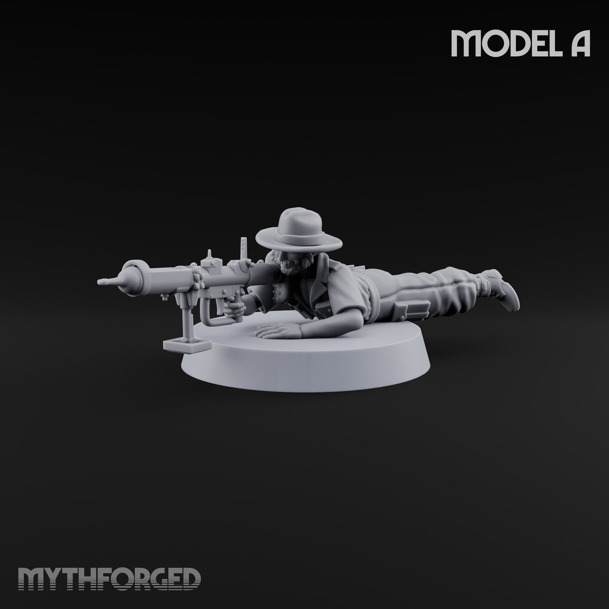 Reload Faster, Aim Truer Human Bearded Soldier A