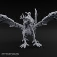 Wings Spread Wide Chinese Dragon Warlord Miniature for Dungeons and Dragons, Pathfinder or other TTRPGs