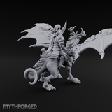 Wings Spread Wide Chinese Dragon Warlord Miniature for Dungeons and Dragons, Pathfinder or other TTRPGs