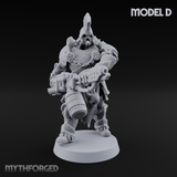 Skull Power Armored Space Warriors Miniature for Dungeons and Dragons, Pathfinder or other TTRPGs