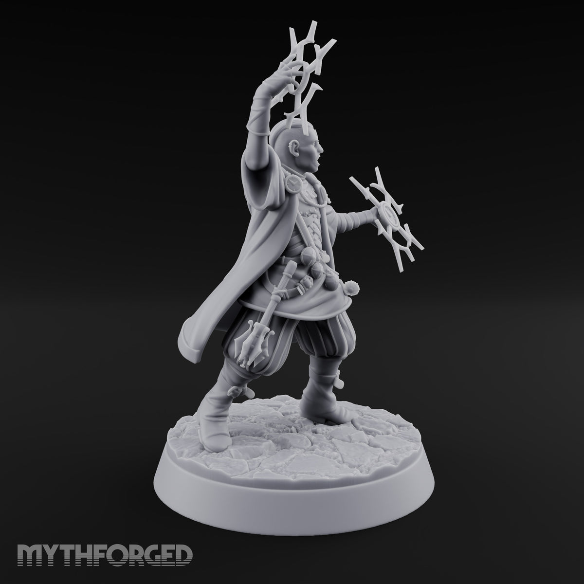 Stopped the Clock Mid-Shout Human Time Mage