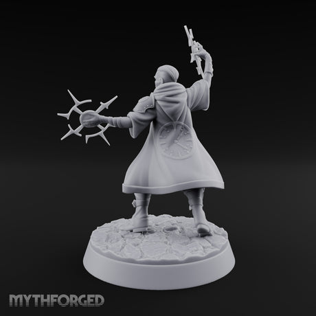 Stopped the Clock Mid-Shout Human Time Mage
