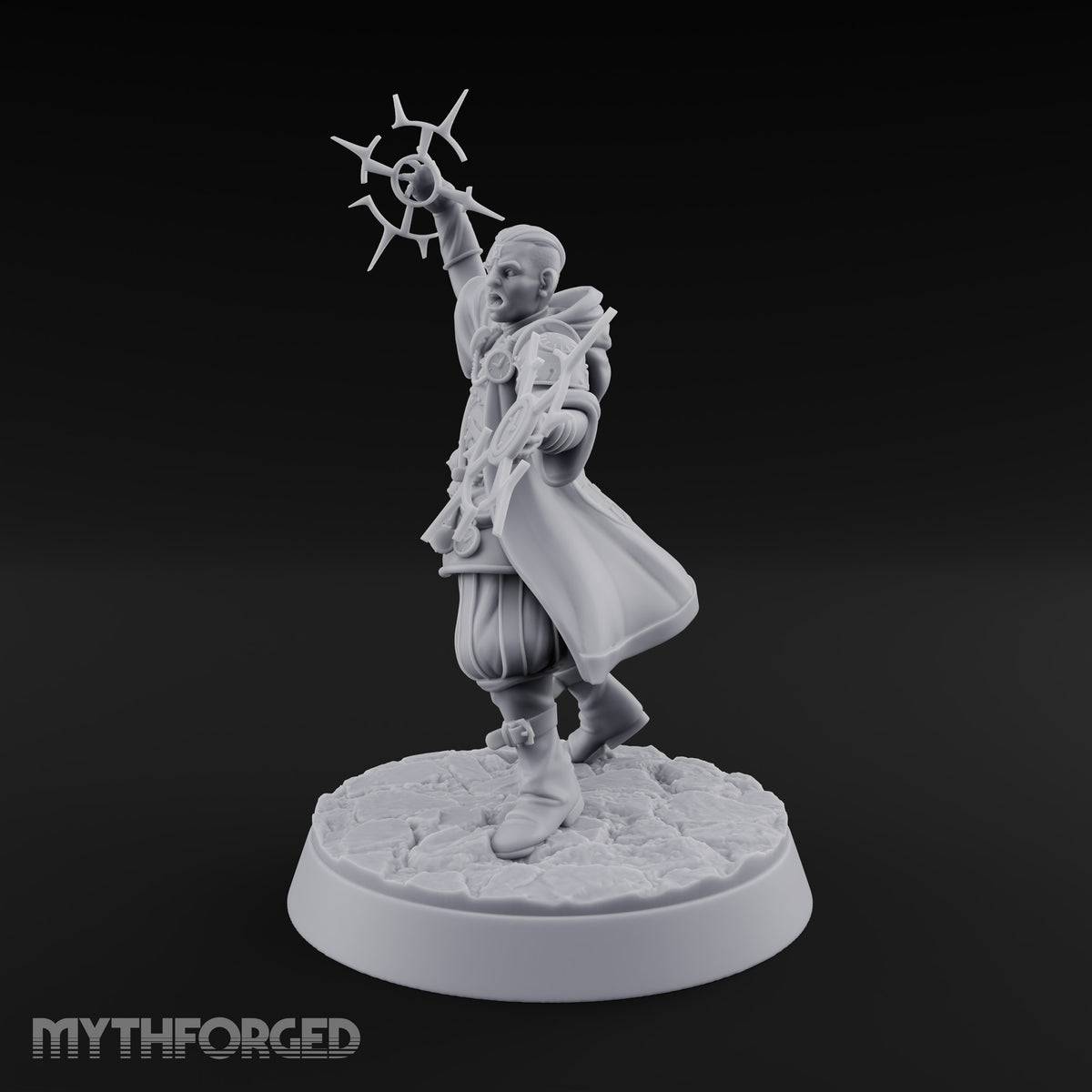 Stopped the Clock Mid-Shout Human Time Mage